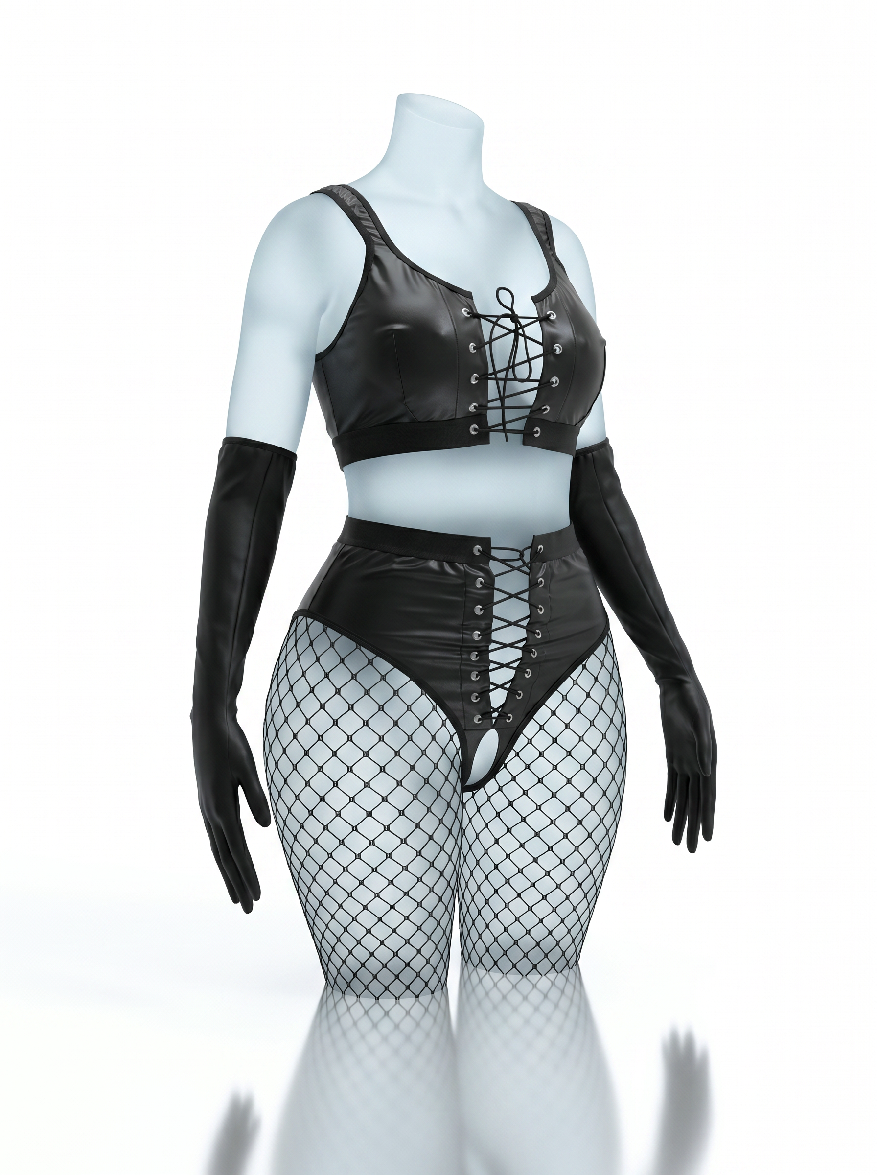 Belladonna Wet-Look Set