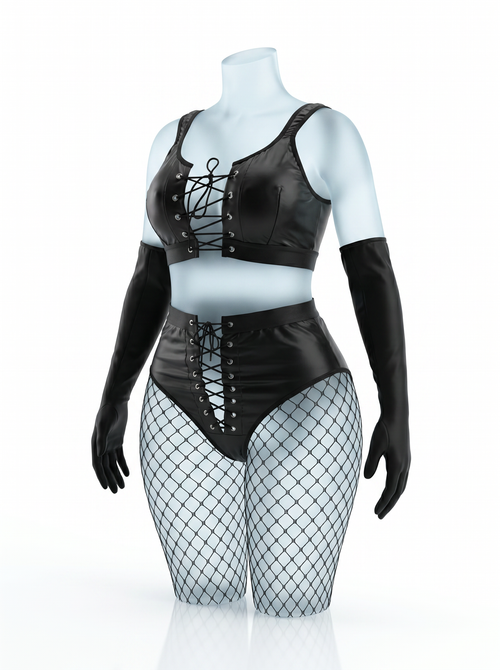 Belladonna Wet-Look Set